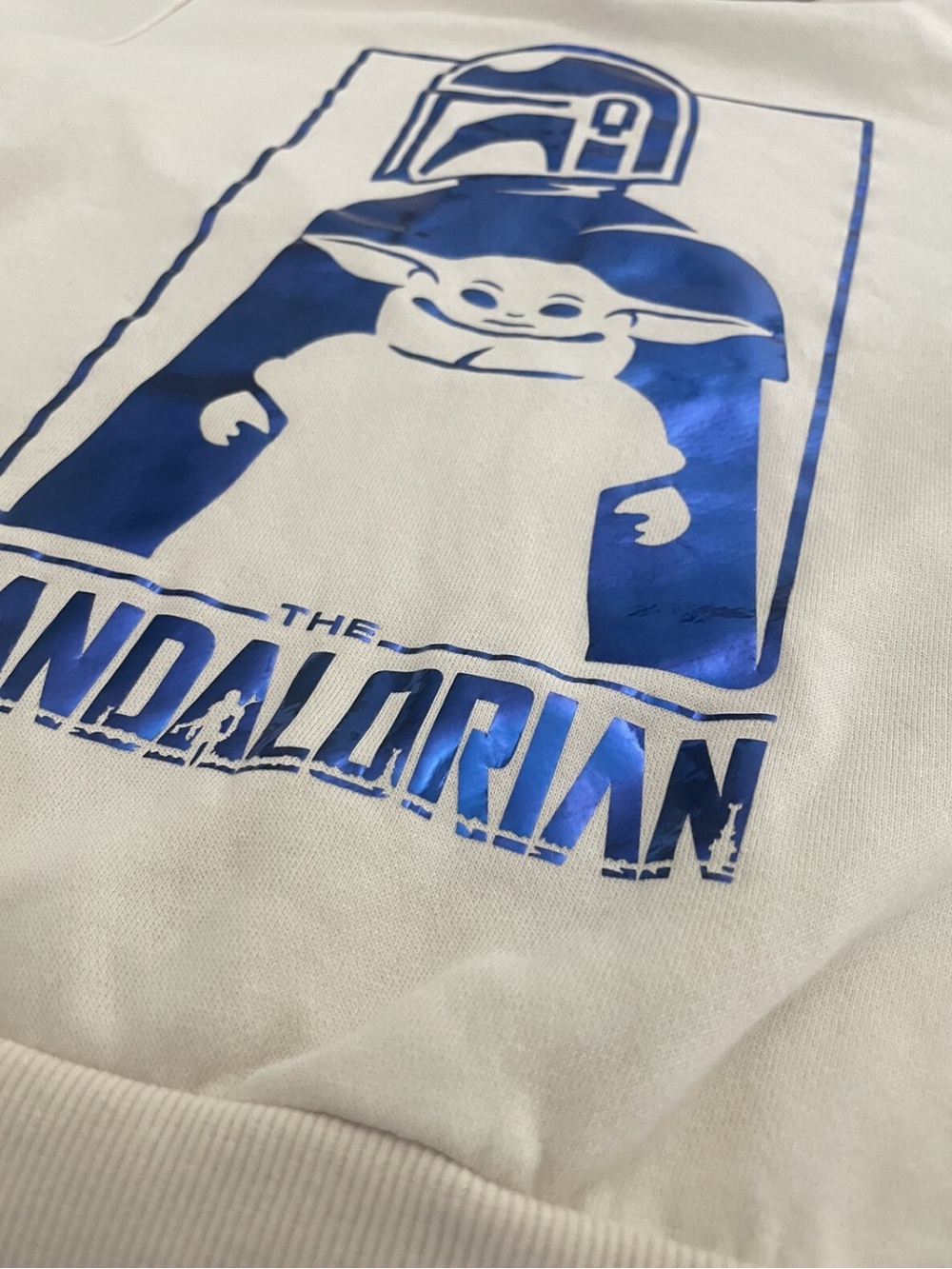 H&M Star Wars Mandalorian Hoodie Size 6X/7 - Picture 3 of 5